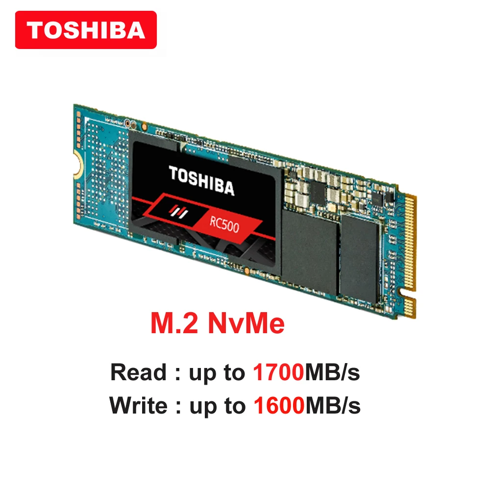 TOSHIBA 3D NAND RC500 SSD 250 ГБ 500 1 ТБ m2 2280 NVMe PCIe Gen3x4 disco duro interno статуса для твердых компьютер