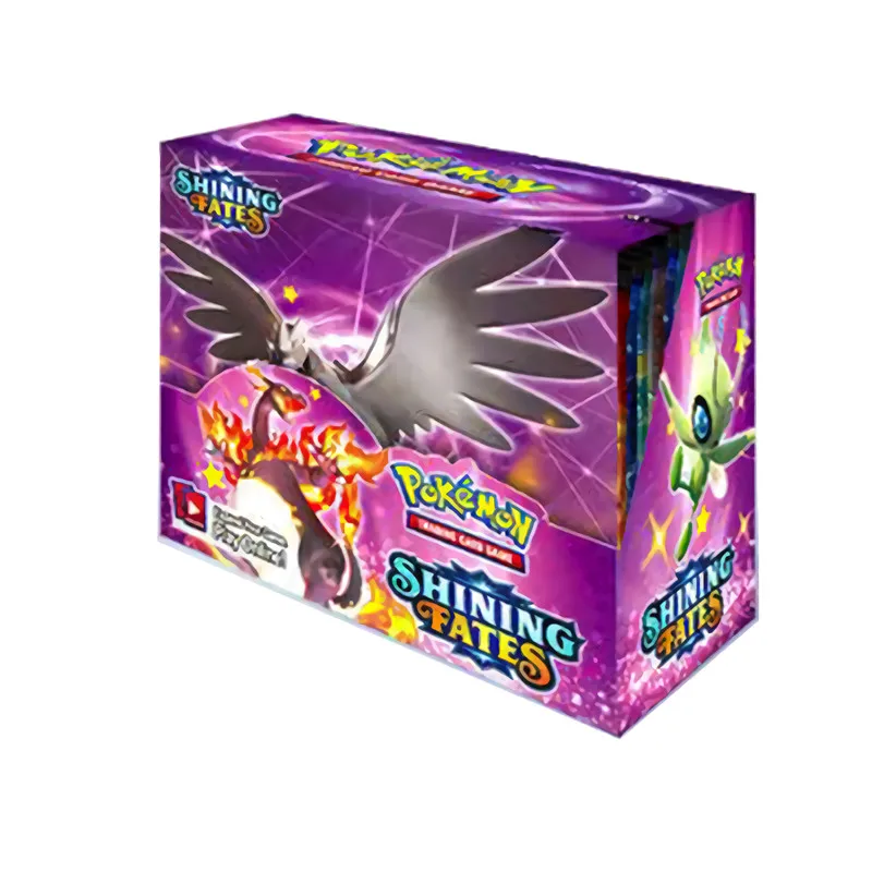 2021 новейшие Pokemon карты 360 шт. английский Покемон TCG: Сияющий Fates Booster Box торговая