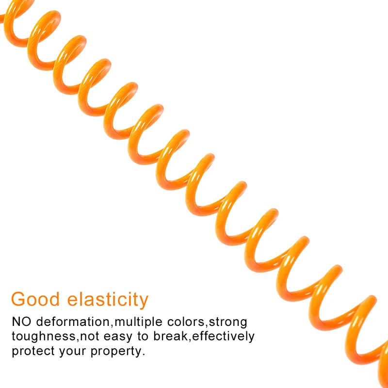 SPEWPRP 120 см мотоциклетный тормозной диск с замком для скутера кабель напоминания