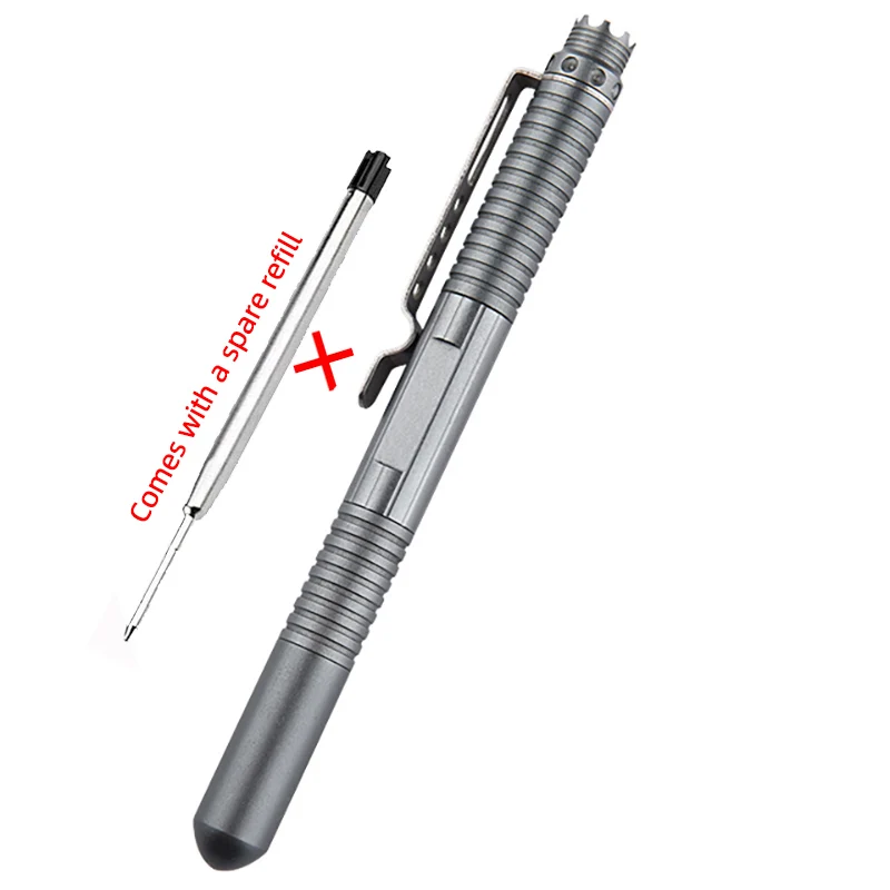 Portable Tactical Pen Aluminum Alloy Self-defense Weapon Protection Tool Simple Packaging Survival | Безопасность и защита