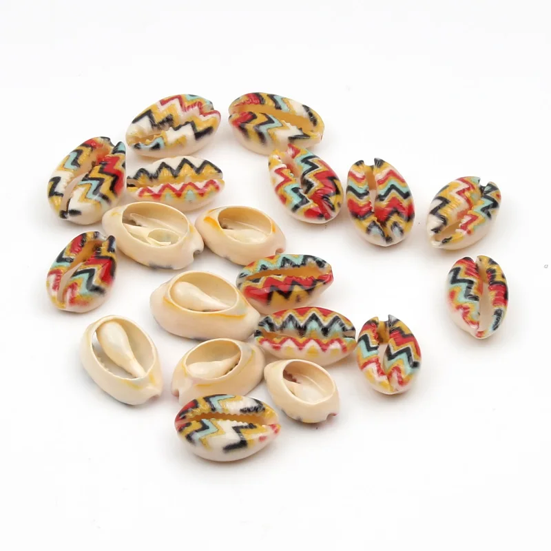 10 шт. Разноцветные картины ракушки ремесла натуральные морские для изготовления