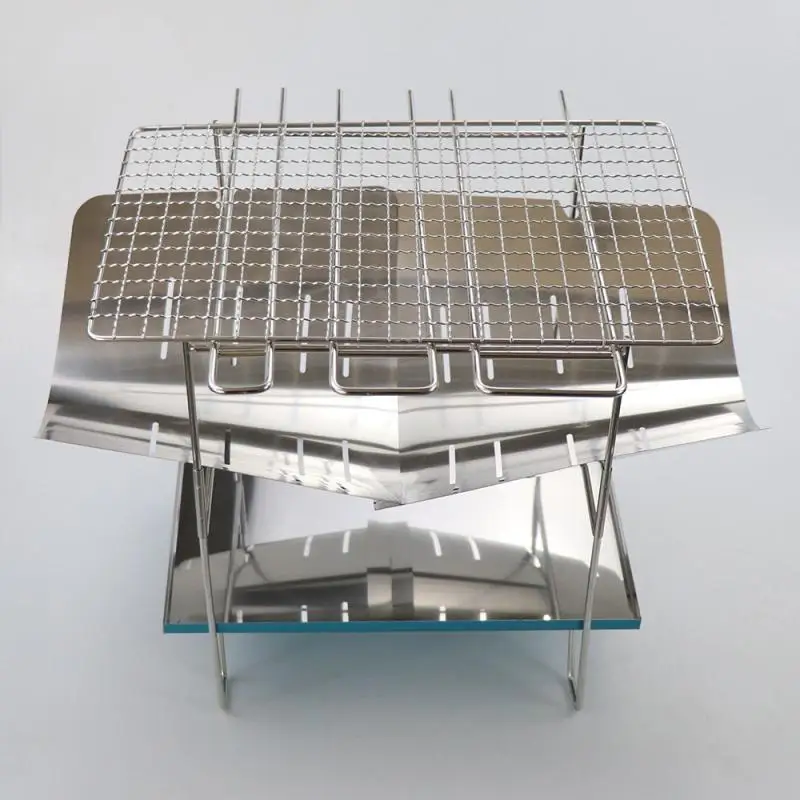 Новая плита для барбекю из нержавеющей стали складная подставка в японском стиле