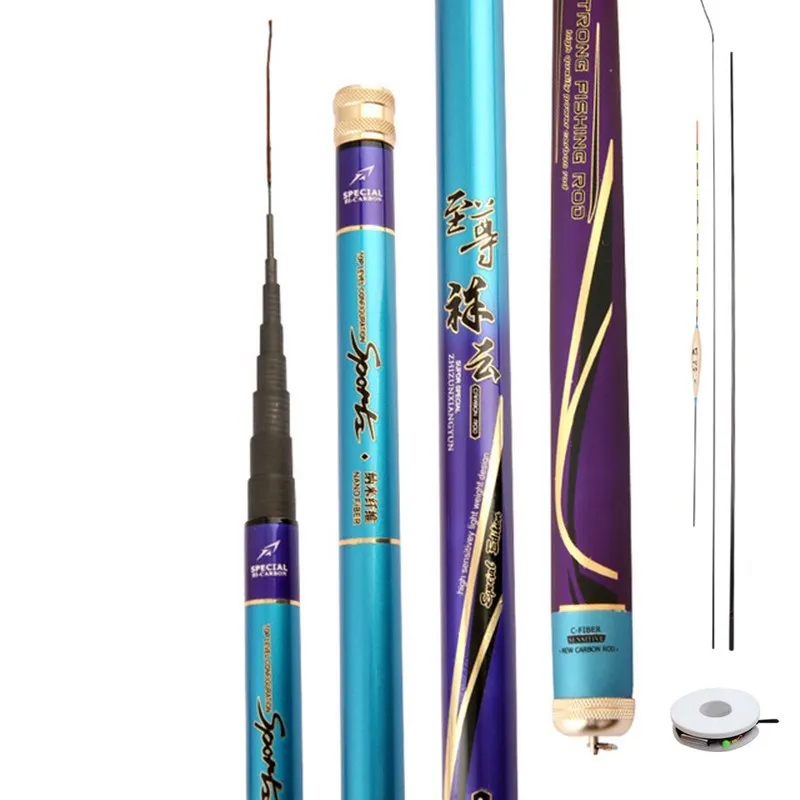 Ультра светильник телескопическая удочка портативные литые удочки 3 6 м/4 5 м/5 4 м/6