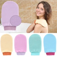 practical bath scrub glove massage mitt dead skin remove skin exfoliating shower spa body cleaning body beauty bathroom supply