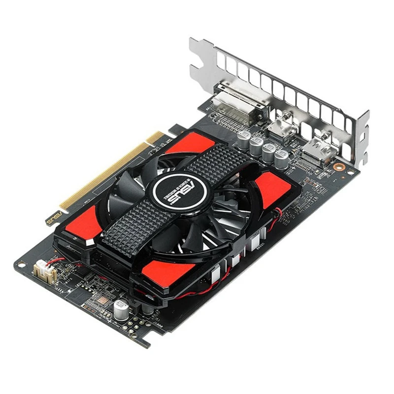 Оригинальная Видеокарта ASUS RX 550 4 Гб AMD Radeon RX550 4G графические карты GPU PUBG