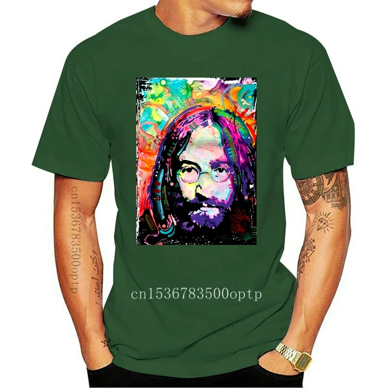 

Новинка, Официальная Лицензированная женская футболка John Lennon Mind, черного цвета, размеры товара (1)