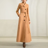 in 2020 the new season winter winter wool woolen cloth long joker in high end female cloth coat coat
