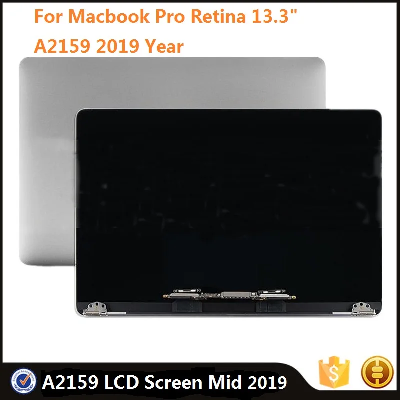 

Genuine True Tone LED Screen Assembly For Macbook Pro Retina 13.3" A2159 2019 Year EMC3301 Full Complete LCD Laptop Parts New