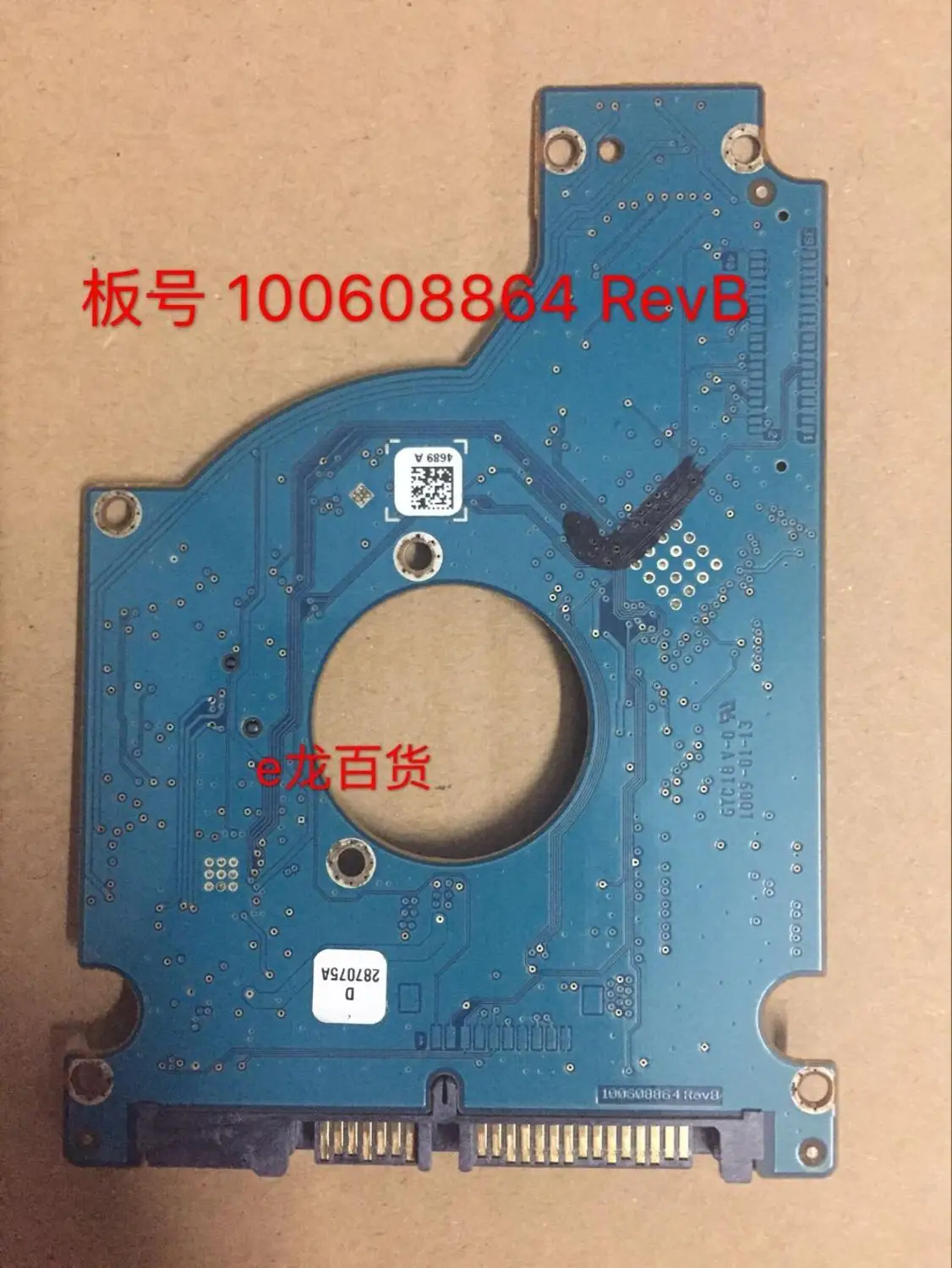 

100608864 REV A HDD PCB Логическая плата, хороший тест, печатная плата для жесткого диска ноутбука 100608864 REV B
