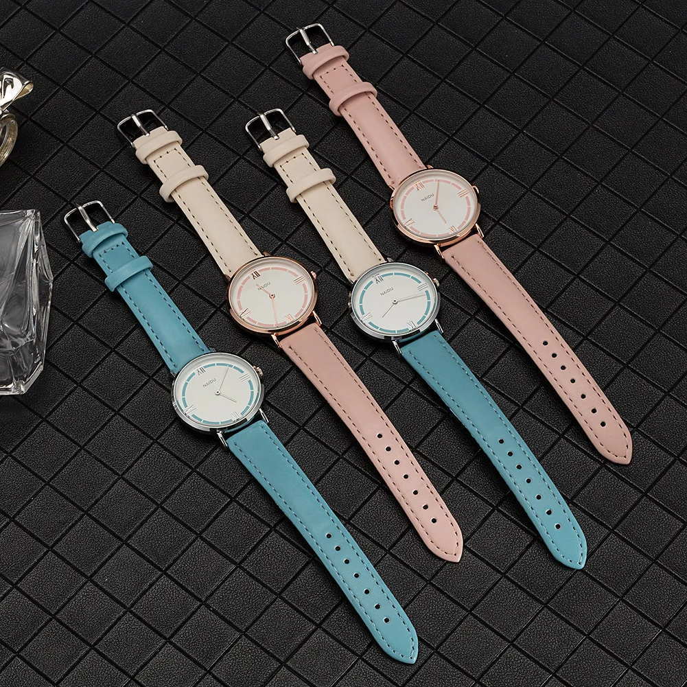 

2021 Ladies Watch Exquisite Watch Small Fresh Watch Fashion Simple Color Watch