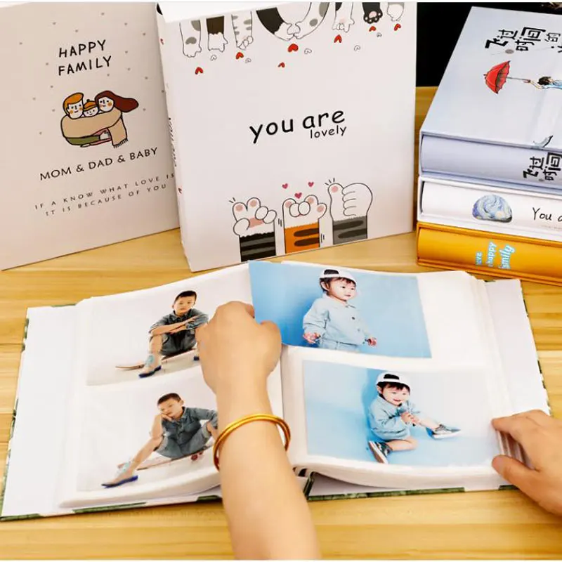 4X6 семейный Мемориальный альбом для детей фотоальбом подарок на день Святого