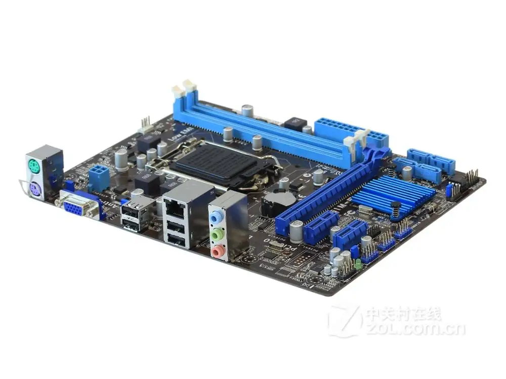 ASUS H61M-E оригинальная материнская плата DDR3 LGA 1155 USB2.0 для I3 I5 I7 cpu 16 Гб H61 б/у настольная материнская плата