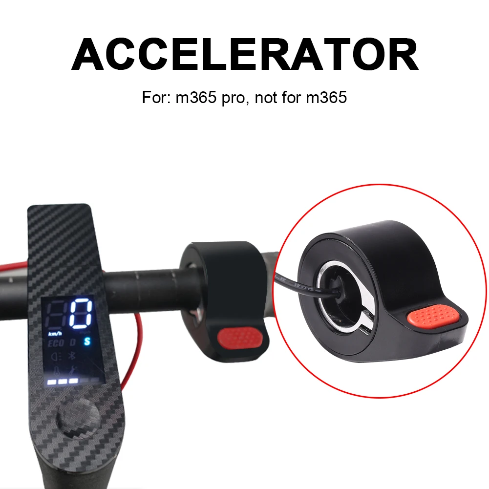 

Electric Bicycle Thumb Throttle E-bike Scooter Handlebar Speed Dial Throttle Accelerator Grip for M365 Pro Accessories