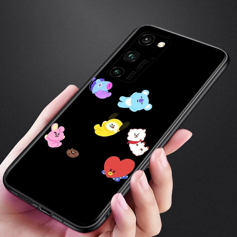 

Hot Cartoons Silicone Cover For Huawei Honor 8S 8C 8X 8A 8 7S 7A 7C 7 Pro Prime RU MAX 2020 2019 Black Phone Case
