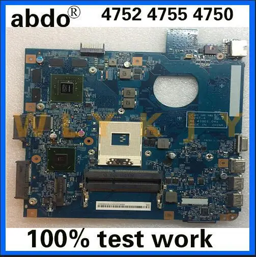Для 48.41Q01.041 применимо к ACER MS2316 4750 4752 4755 4352 Материнская плата ноутбука PGA989 HM65 GT540M DDR3