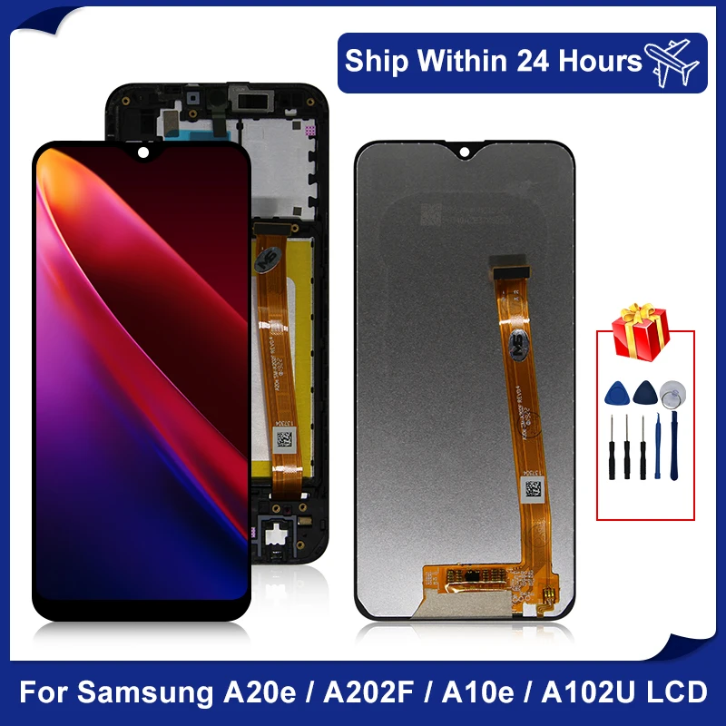 Оригинальный ЖК дисплей для Samsung Galaxy A20E A202F A202F/DS сенсорный экран с цифровым