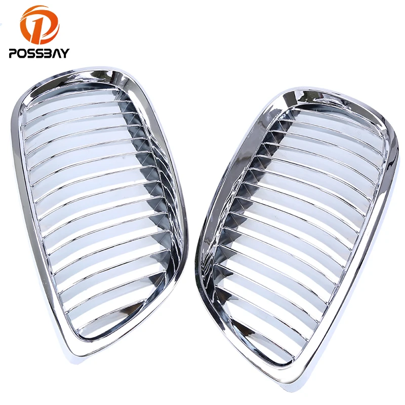 

POSSBAY Car Front Wide Kidney Hood Grills Racing Sport Grilles for BMW 3-Series E92 323i 325d 320Xd Coupe 2006-2010 Pre-facelift