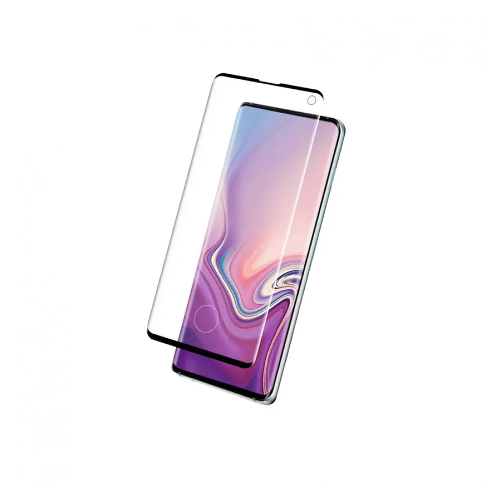 Защитное стекло Devia для Galaxy S10 PLUS Real 3D Series Curved Full Screen - Black | Мобильные телефоны и