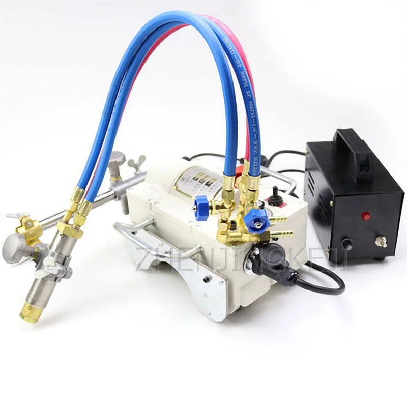 

220V Magnetic Pipe Cutting Machine Industrial And Commercial Efficiency Groove Pipe Semi-Automatic Flame Gas Cutting Machine