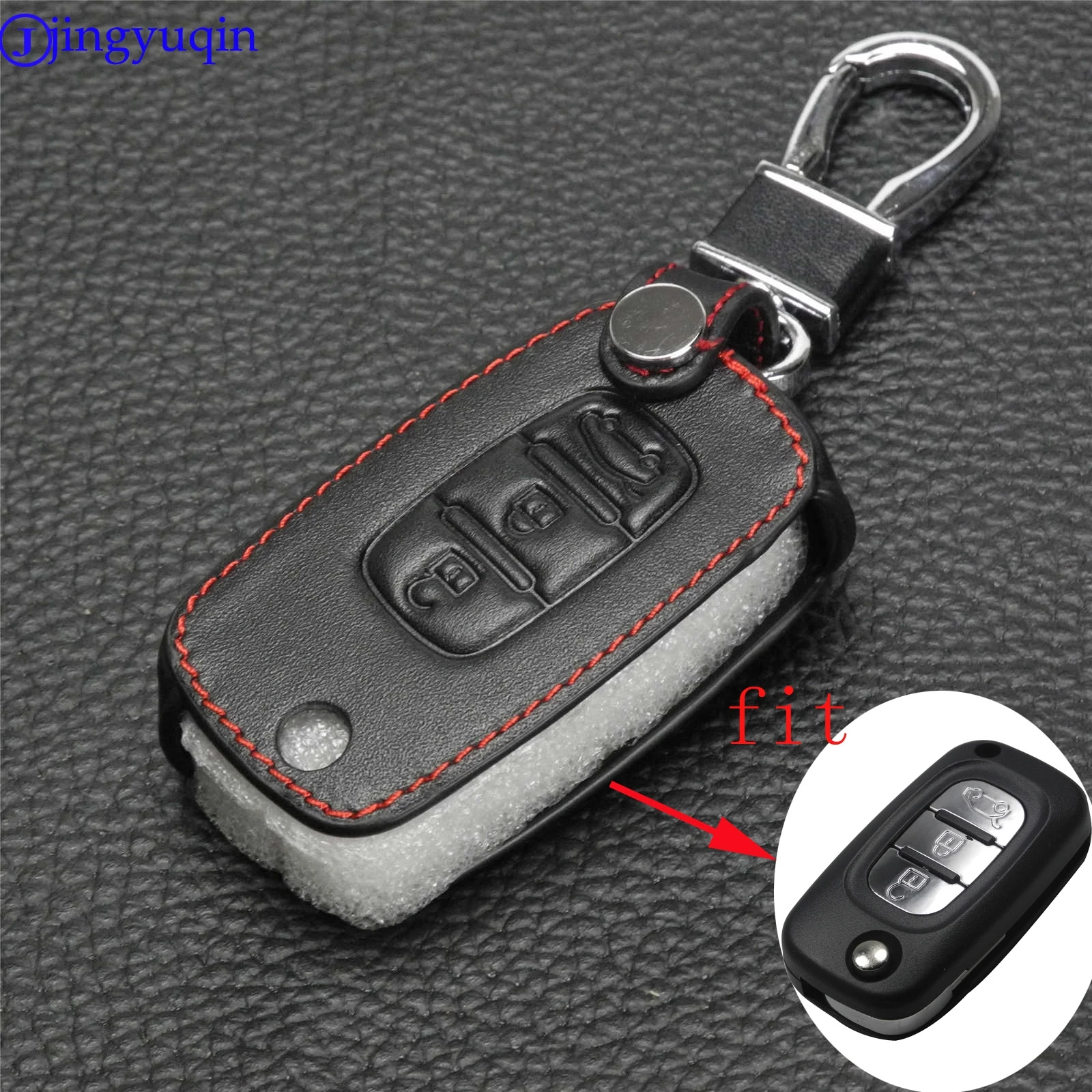 10X кожаный чехол брелок для автомобильного ключа с дистанционным управлением LADA