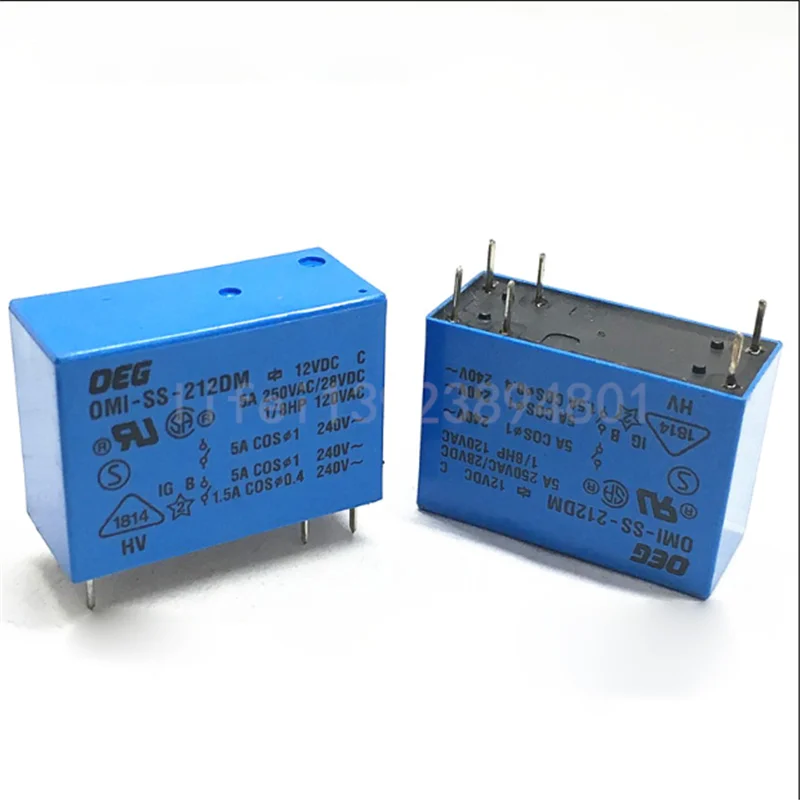 Горячая Новинка 12 В реле OMISS212DM OMI SS 212DM OMI-SS-212DM 12 В постоянного тока 12 В постоянного тока 12 В 5 А 6 контактов