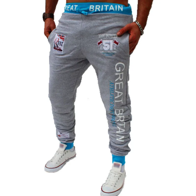 Мужские Новые популярные повседневные брюки с цифровой печатью британский флаг