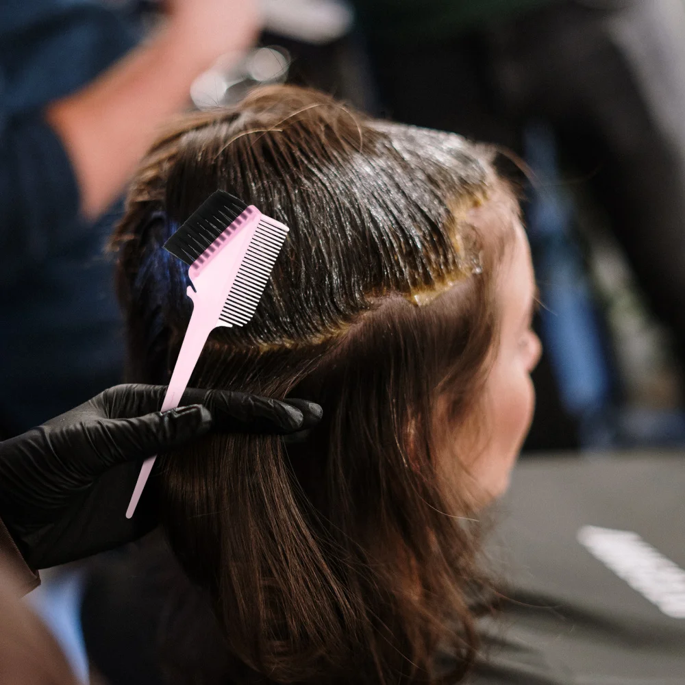 

1 Set Silicone Dyeing Cap Dyeing Color Tool Highlighting Cap Hair Coloring Set