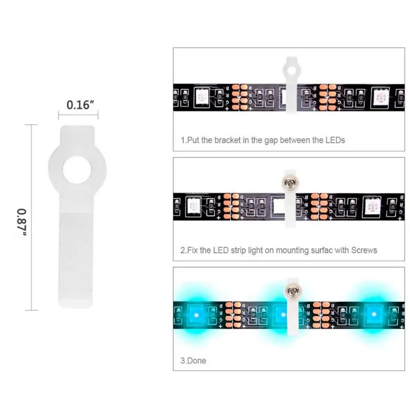 5050 4 шпильки RGB светодиодный светильник набор ленточных разъемов соединительный