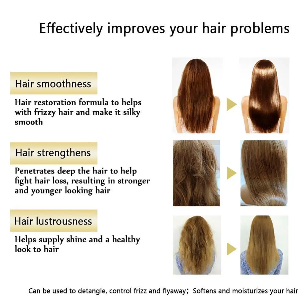 Детоксикационная маска для волос улучшенная молекулярная восстанавливающая