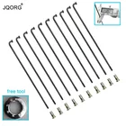 12 Калибр 2,6 мм j-изгиб одинакового диаметра спицы для электрического велосипеда 45 # сталь Материал цинк черная поверхность спицы для электровелосипеда