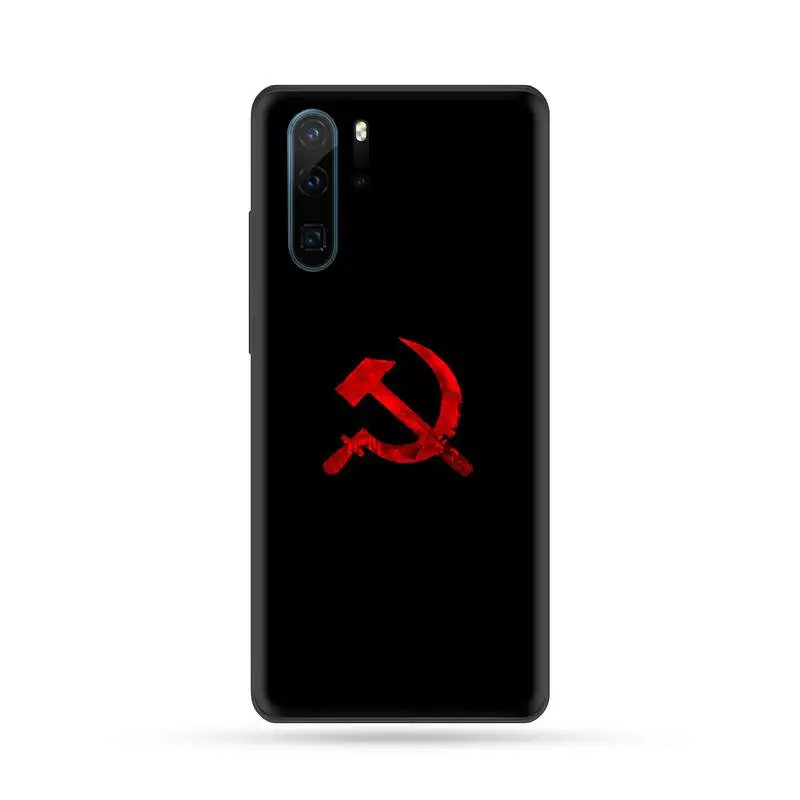 

Soviet Union USSR Flag Phone Case For Huawei Mate 9 10 20 Pro lite 20x nova 3e P10 plus P20 Pro Honor10 lite