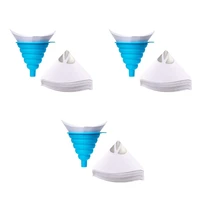 3d printer paper filter set 51pcs101151pcs pla photocuring consumables uv resin accessories paper and silicone funnel