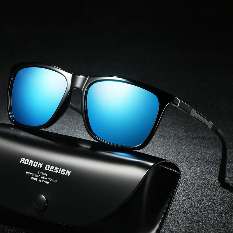 

Fashion Aluminum Magnesium Night Vision Polarized Sunglasses For Men Women Brand Design Unisex Driving Fishing Sun Glasses De So