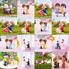 Миниатюрная мини-кукла для влюбленных, украшение для сада сделай сам, подарок на день Святого Валентина, домашние аксессуары