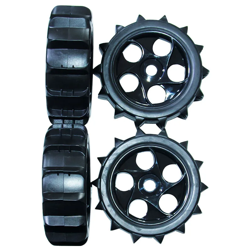 1:8 внедорожник короткая карта пляжная шина для радиоуправляемого автомобиля 4 шт.