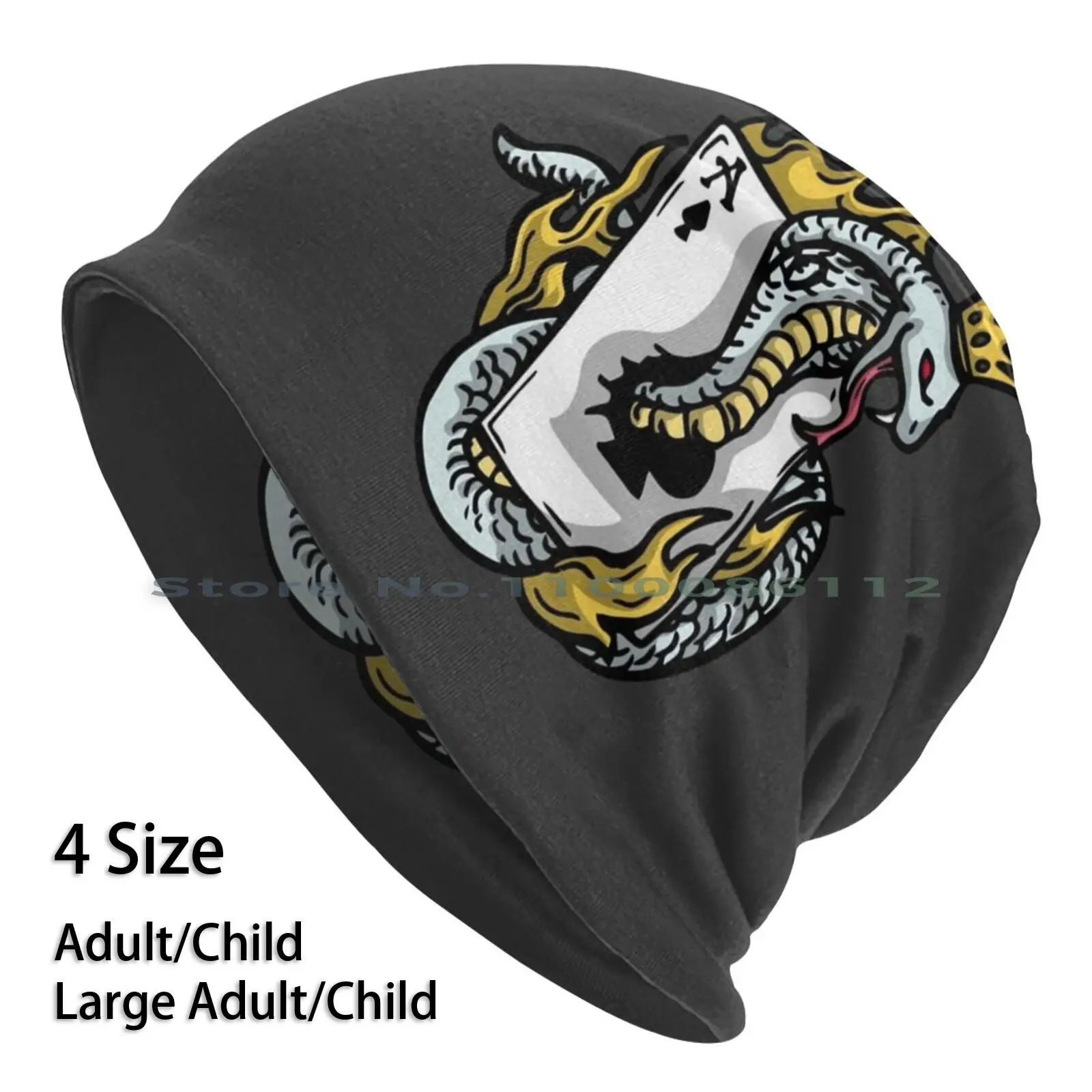 

The Ace Breaker Beanies Knit Hat Wsop Texas Holdem Omaha Casino Gambling Poker Style Idea Birthday Funny Game Play Friends