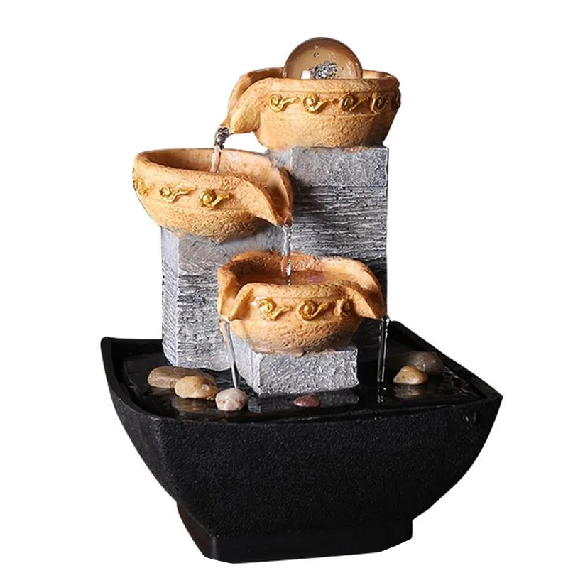 

Home Garden Supplies Decorative Crafts Table Top Ornaments Fountains Humidifier Desktop Landscape