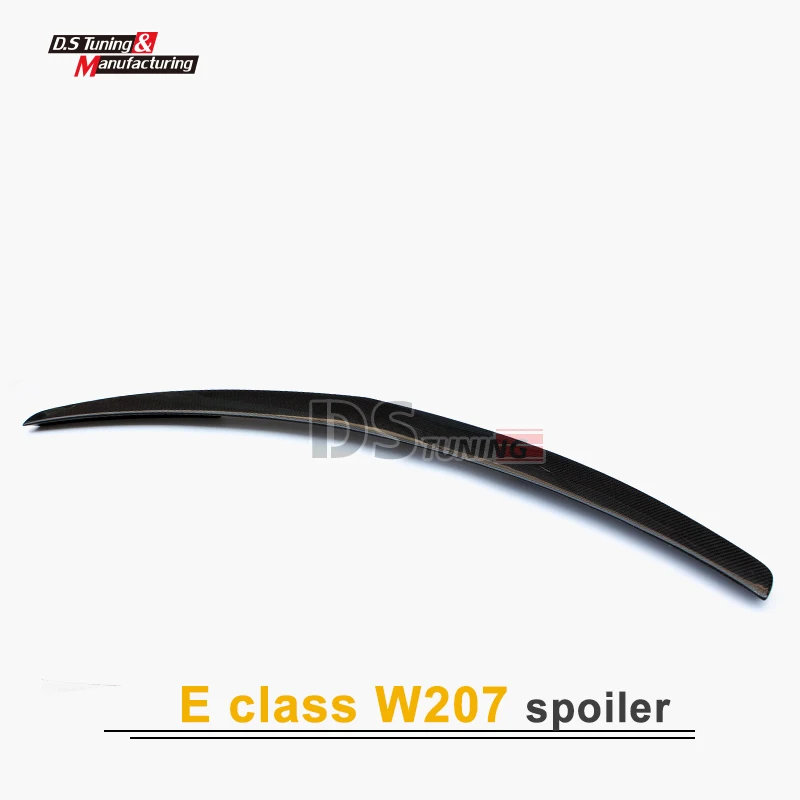 W207 сменный спойлер нового стиля для Benz E Class 2010 + задний заднего багажника крыла из