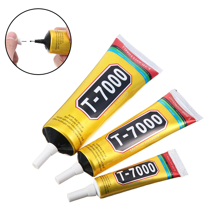 

1Pcs 15/50/100ml Multi-purpose T7000 Glue Liquid Glue For Jewelry Crafts Adhesive Epoxy Resin Repair Phone Touch Screen DIY Glue