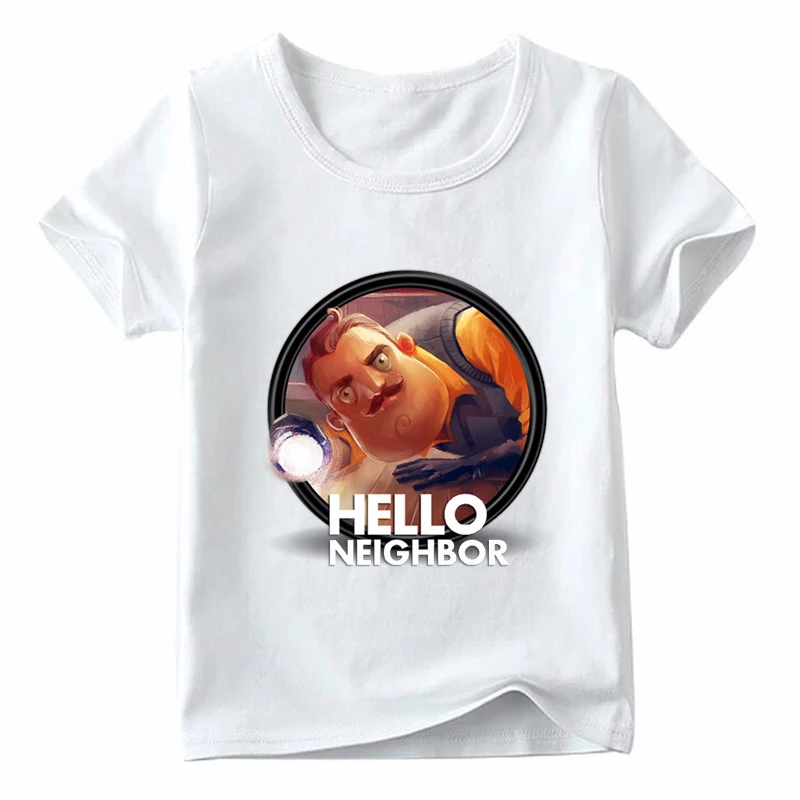 Футболка с короткими рукавами для девочек и мальчиков Повседневная забавная