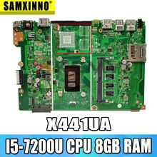 X441UA mainboard I5-7200U CPU 8GB RAM For ASUS X441UA X441UV X441UB X441UQ X441U A441U F441U Laptop Motherboard tested full ok