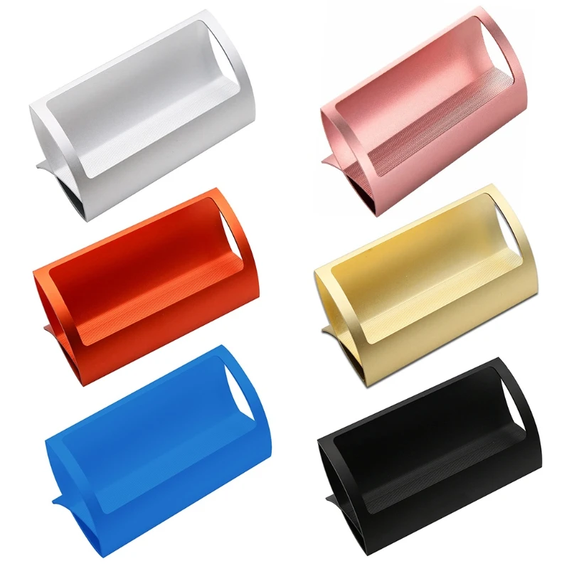 

Новинка 2022 г., Настольная коробка для визиток в форме буквы Q, Офисная визитница для визиток, 50 листов