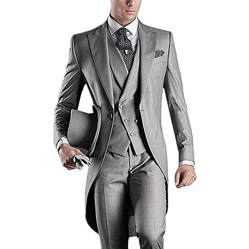 [XZ04] мужской красивый свадебный фрак костюмы для жениха винтажный смокинг