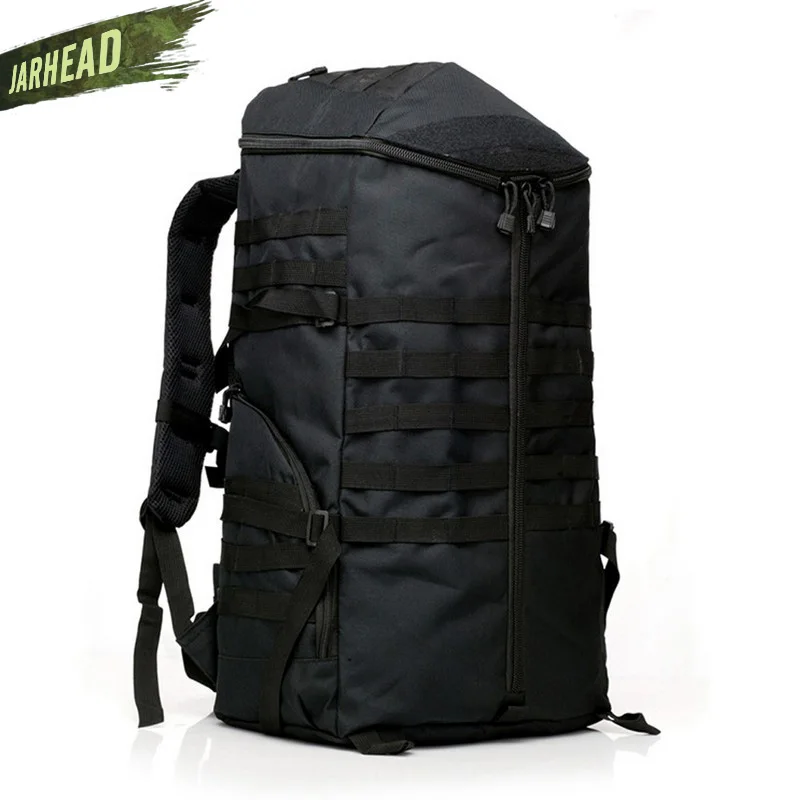 Большой! Военный Тактический штурмовый рюкзак 55 л большой для кемпинга прогулок