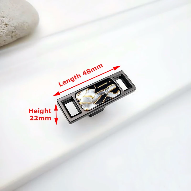 

Ручки для шкафов NAIERDI черные зеленые цинковые