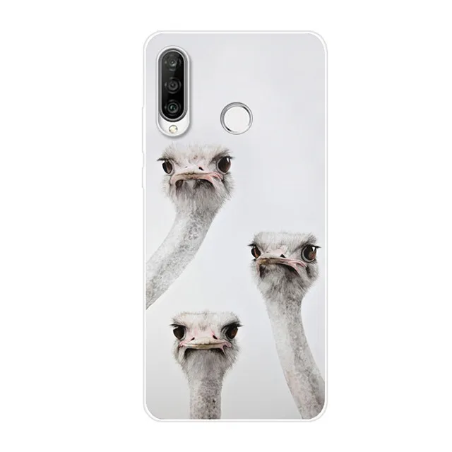 Для huawei P30 Lite чехол силиконовый мягкий ТПУ задняя крышка для Funda huawei P30 Lite чехол 6,15 ''P30Lite P 30 Lite крышка Мода - Цвет: 46
