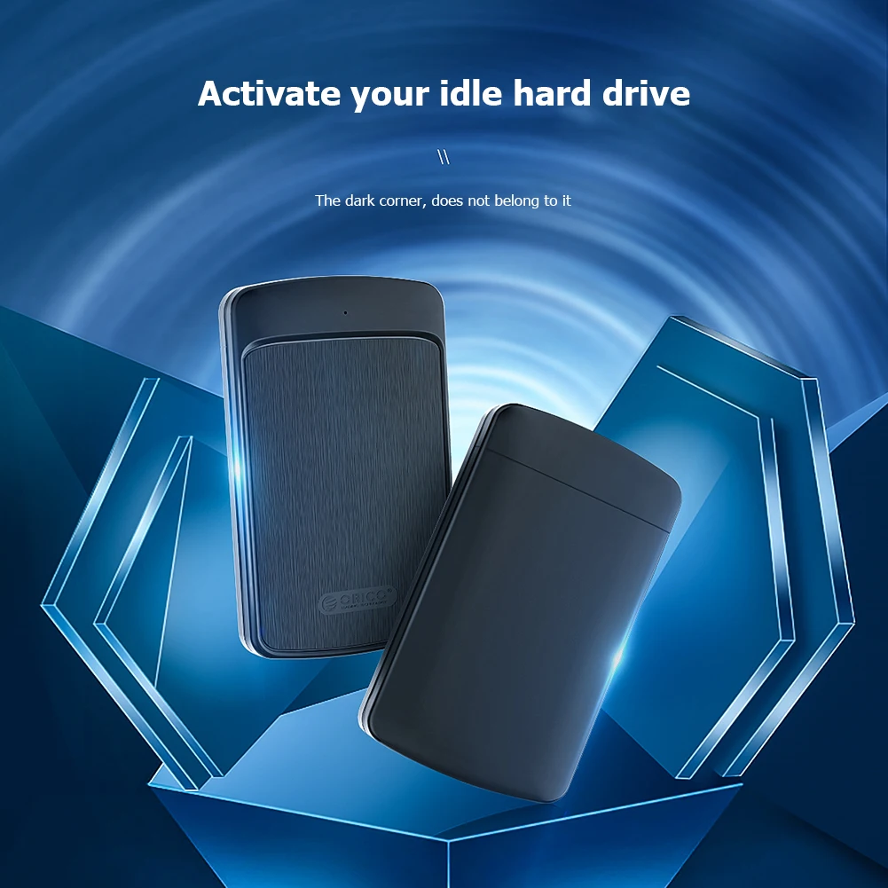 ORICO 2 5 HDD чехол Sata к USB SSD корпус USB3.0 0 мобильный жесткий диск Коробка для ноутбука