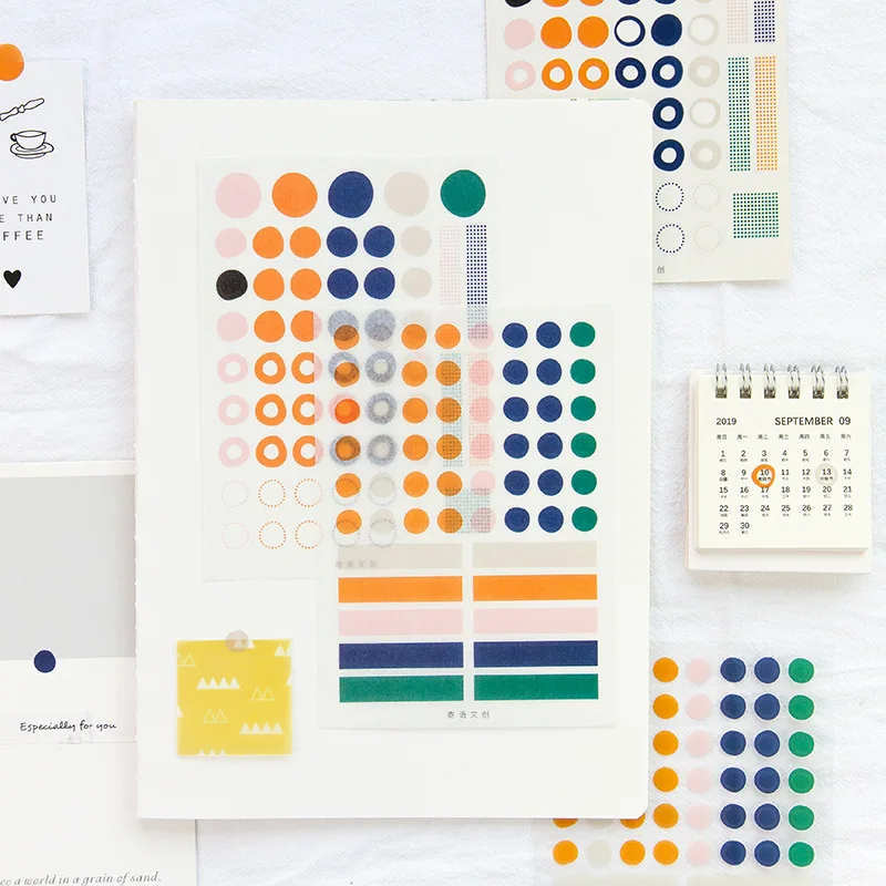 

Этикетка декоративная «кавай» из ПВХ, 1 лист + 1 лист, стикер для рукоделия