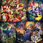 Картина на холсте Disney, Декор для дома, Мультяшные постеры и принты злой королевы, настенное украшение для гостиной