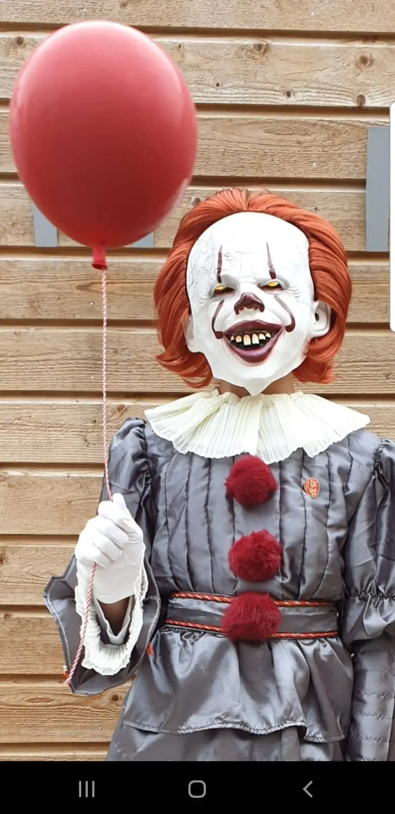 Джокер Pennywise светодиодная маска Хэллоуин маска для вечеринки Костюм Опора Маска ужаса латексная страшная для вечеринки реквизит маска на Хэллоуин